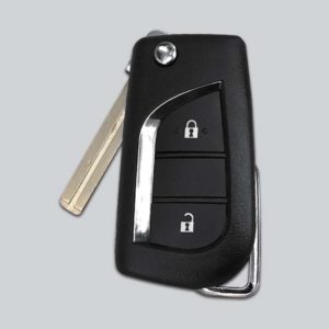 A03TAA Flip Remote Key For Citroen C1 Peugeot 108