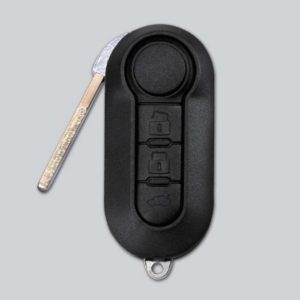 (433Mhz) LTQF12AM433TX Delphi BSI Remote Key For Fiat 500 Citroen Nemo Opel Combo D