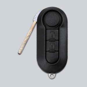 (433Mhz) LTQF12AM433TX Delphi BSI Remote Key For Fiat 500 Citroen Nemo Peugeot Bipper