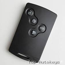 (433Mhz) 285975779R Keyless Smart Key For Renault Zoe Megane III Fluence